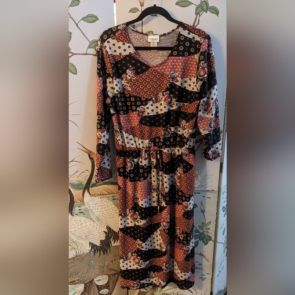One more Thyme soft knot dress